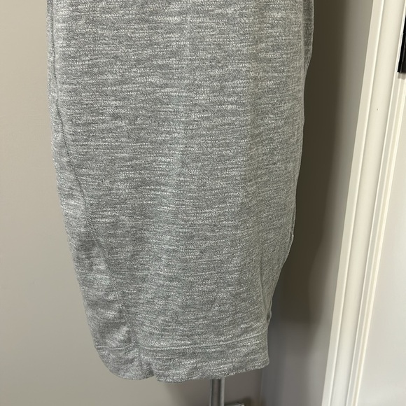 RAG and BONE DRESS Grey Racer Back Scoop Neck Sleeveless Knee Length Sz M - Picture 3 of 10